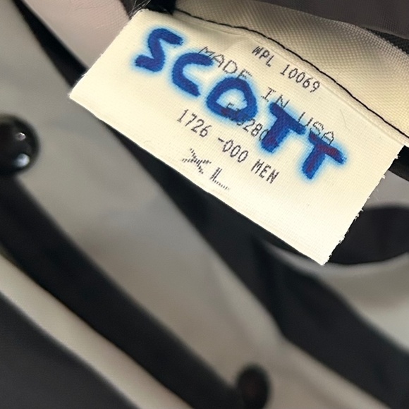 Vintage Butwin Black and White Referee Jacket Size XL Made in the USA - Picture 7 of 7